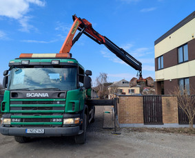 Krovinių pervežimas - Savivarčio fiskaro/greiferio pervežimo paslaugos - 3
