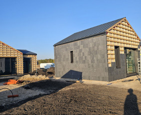 Moduliniai namai - Karkasiniai statiniai, fasadai, stogai ir kiti statybos darb - 3