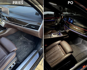 Salono valymas (sausas) - Mobilus automobilių salono valymas Vilniuje - 4