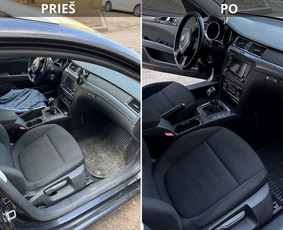 Cheminis salono valymas - Mobilus automobilių salono valymas Vilniuje - 4