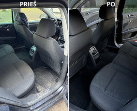 Cheminis salono valymas - Mobilus automobilių salono valymas Vilniuje - 3