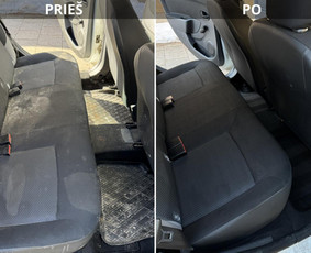 Cheminis salono valymas - Mobilus automobilių salono valymas Vilniuje - 2