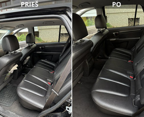 Salono valymas (sausas) - Mobilus automobilių salono valymas Vilniuje - 3