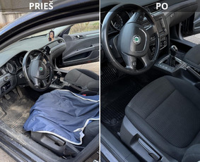 Automobilių plovyklos - Mobilus automobilių salono valymas Vilniuje - 3