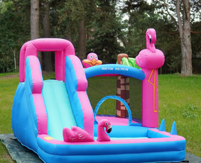 Lauko žaidimų nuoma - Nuomuojame pramogas. Batutas, cukraus vatos aparatas ir kt. - 1