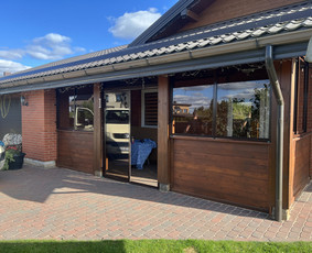 Langai, durys: gamyba, montavimas - Balkonų stiklinimas, aliuminio konstrukcijos, Pvc langai - 3