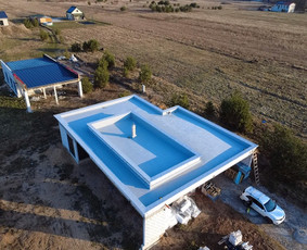 Plokščių Stogų Dengimas Pvc, Epdm ir bitumine Danga / Tvirti stogai / Darbų pavyzdys ID 4347729