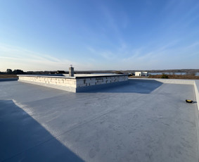 Plokščių Stogų Dengimas Pvc, Epdm ir bitumine Danga / Tvirti stogai / Darbų pavyzdys ID 4347743