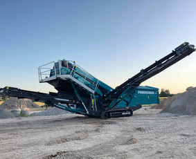 Statybinės technikos nuoma - Žvyro sijotuvo nuoma betono malimas - 1