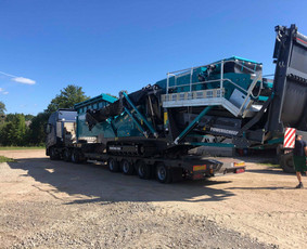 Statybinės technikos nuoma - Žvyro sijotuvo nuoma betono malimas - 4