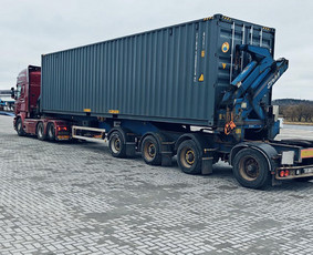 Krovinių pervežimas - Konteiniu gabenimas iki 45 galime patys pasikrauti - 1