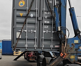 Krovinių pervežimas - Konteiniu gabenimas iki 45 galime patys pasikrauti - 3