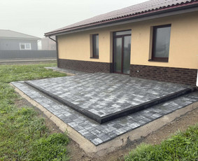 Trinkelių klojimas - Trinkelių klojimas, pagrindų ruo&scaron;imas, bortelių montavimas - 2