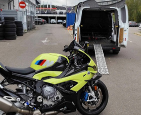 Automobilių pervežimas, transportavimas - Motociklų pervežimas Motospinta - 1