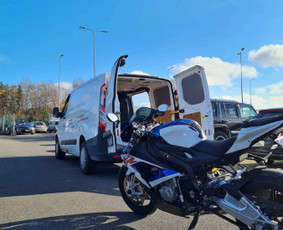 Krovinių pervežimas - Motociklų pervežimas Motospinta - 1