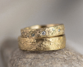 Vestuvinių žiedų gamyba - Netradiciniai vestuviniai žiedai - 2