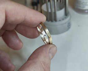 Sužadėtuvių žiedų gamyba - Netradiciniai vestuviniai žiedai - 2