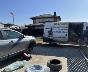 Padangų remontas - Ratų montavimas Jūsų kieme - 4