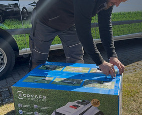 Vejos priežiūra, įrengimas - Vejos Robotai, Belaidžių Robotų Paleidimas. Segway, Ecovacs - 3