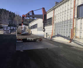 Krovinių pervežimas Lietuva - Norvegija - Fiskaro, transporto paslaugos su liftu i&scaron; galo. - 2