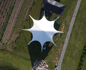 &Scaron;ventinės įrangos nuoma - Moderni palapinė Jūsų nepamir&scaron;tamai &Scaron;ventei - 1