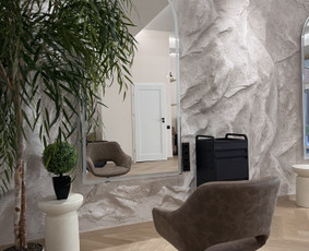 Interjero dekoravimas - Sienų dekoravimas/ akmens siena/ uolos imitacija - 3