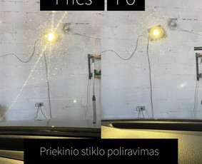 Automobilių poliravimas, priežiūra - Stiklų poliravimas, kėbulo poliravimas ir automobilių remont - 3