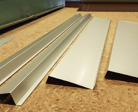 Statybos darbai - Skardos lankstinių gamybos cechas, lenkimas nuo 0,70 ct/m. - 2