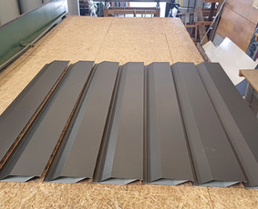 Statybos darbai - Skardos lankstinių gamybos cechas, lenkimas nuo 0,70 ct/m. - 1