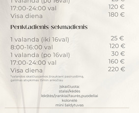 Nekilnojamo turto nuoma - Studijos nuoma Klaipėda - 3