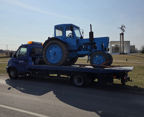 Techninė pagalba kelyje - Tralas Utena 24/7 įvairių krovinių pervežimas - 2