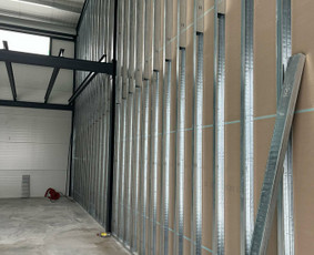 Statybos darbai - Gipso kartono montavimas - 4