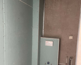 Statybos darbai - Gipso kartono montavimas - 1