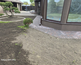 Aplinka, sodas - Trinkelių Klojimo Darbai - 4