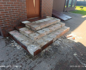 Aplinka, sodas - Trinkelių Klojimo Darbai - 3