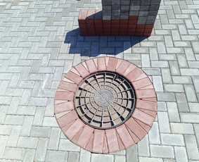 Aplinka, sodas - Trinkelių Klojimo Darbai - 1