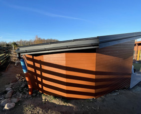 Statybos darbai - Ventiliuojami fasadai - 2