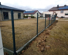 Segmentinės tvoros - Tvorų montavimas , vartų gamyba - 1