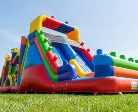 Pramogos vaikams - Elzės batutai - pripučiamų batutų nuoma Kaune - 3