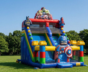 Pramogos vaikams - Elzės batutai - pripučiamų batutų nuoma Kaune - 2