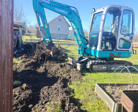 Statybinės technikos nuoma - Visi žemės kasimo darbai,nuoma. - 2