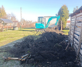 Statybinės technikos nuoma - Visi žemės kasimo darbai,nuoma. - 1