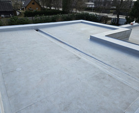 Stogų dengimas - Plok&scaron;ių stogų dengymas Pvc dangą - 4