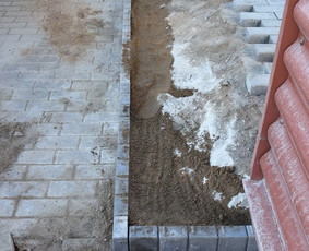 Trinkelių klojimas - Trinkeliu klojimas , gerbuvio darbai - 4