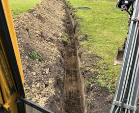 Žemės kasimas, lyginimas - Visi žemės Kasimo darbai mini ekskavatoriumi - 3