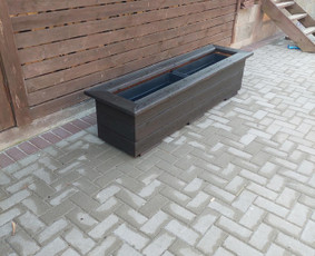 Medinių namų dažymas.terasu, pakalimų montavimas / J / Darbų pavyzdys ID 4353455