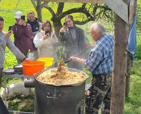 Maisto gaminimo, degustacijų &scaron;ou - Autenti&scaron;kas Kirgizi&scaron;kas plovas kazane pagal užsakymą! - 3