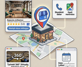 Internetas, IT - Vietos marketingas ir 3D virtualūs turai - 2