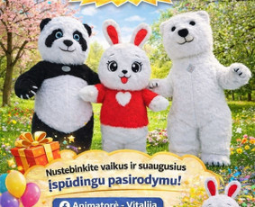 Pramogos vaikams - Animatorė -personažai, burbulų &scaron;ou,vaikų gimtadieniai - 1