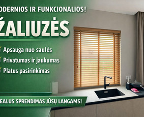 Žaliuzių gamyba - Roletai ir žaliuzės - 2
